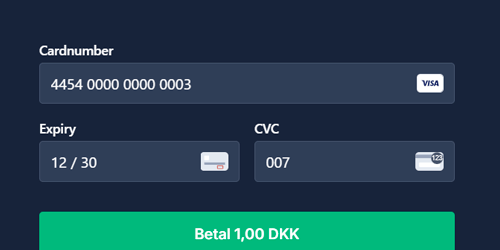 Payment window product illustration